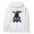Field Purple 12s Hoodie Match Sneaker Girl - NastyJamz
