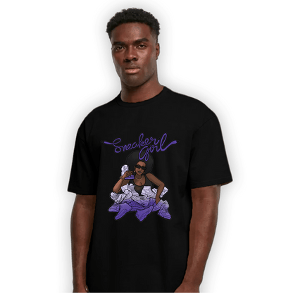 Field Purple 12s T Shirt Match Sneaker Girl - NastyJamz