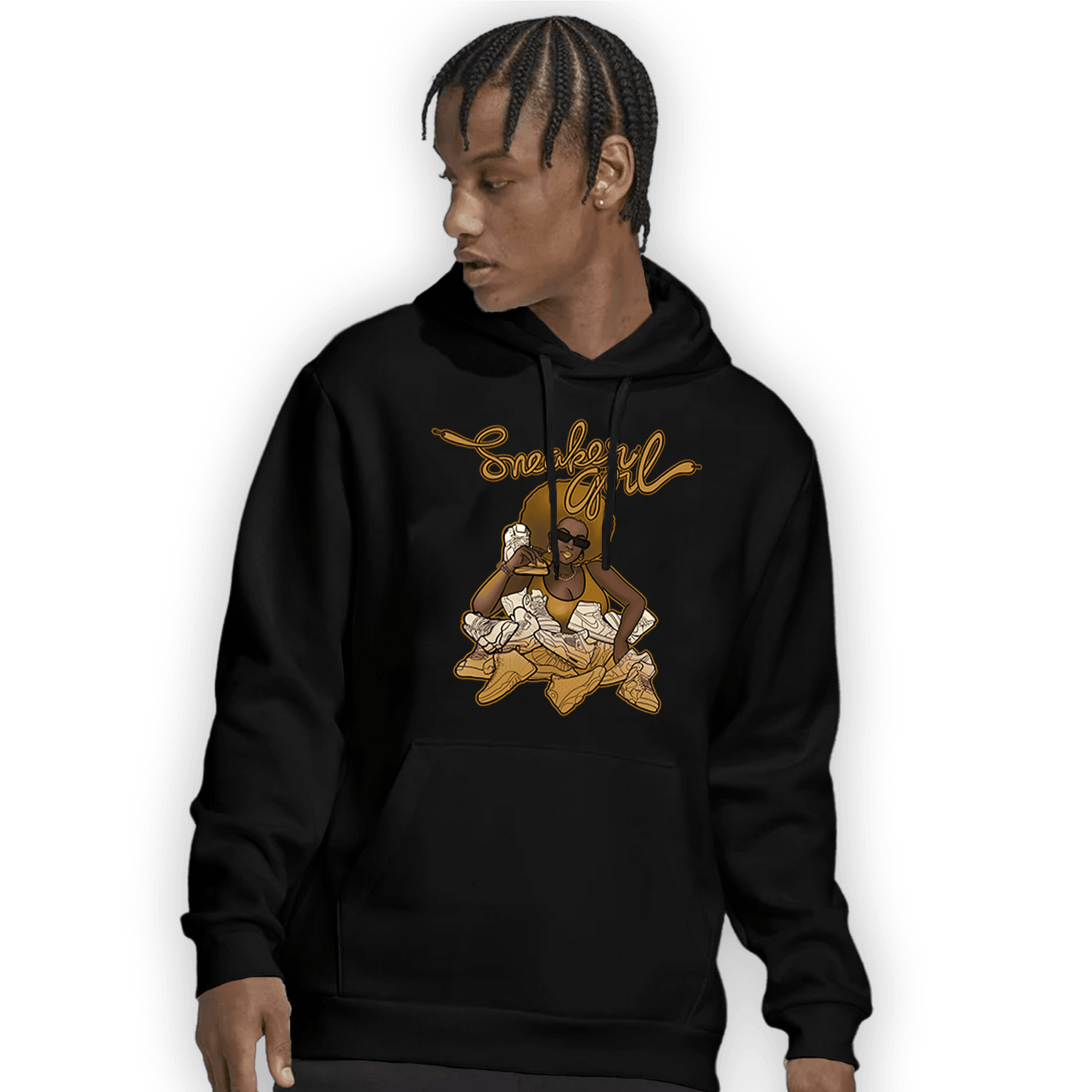 Wheat 13s Hoodie Match Sneaker Girl - NastyJamz