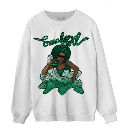 Celtic Lucky Green 1s Sweatshirt Match Sneaker Girl - NastyJamz