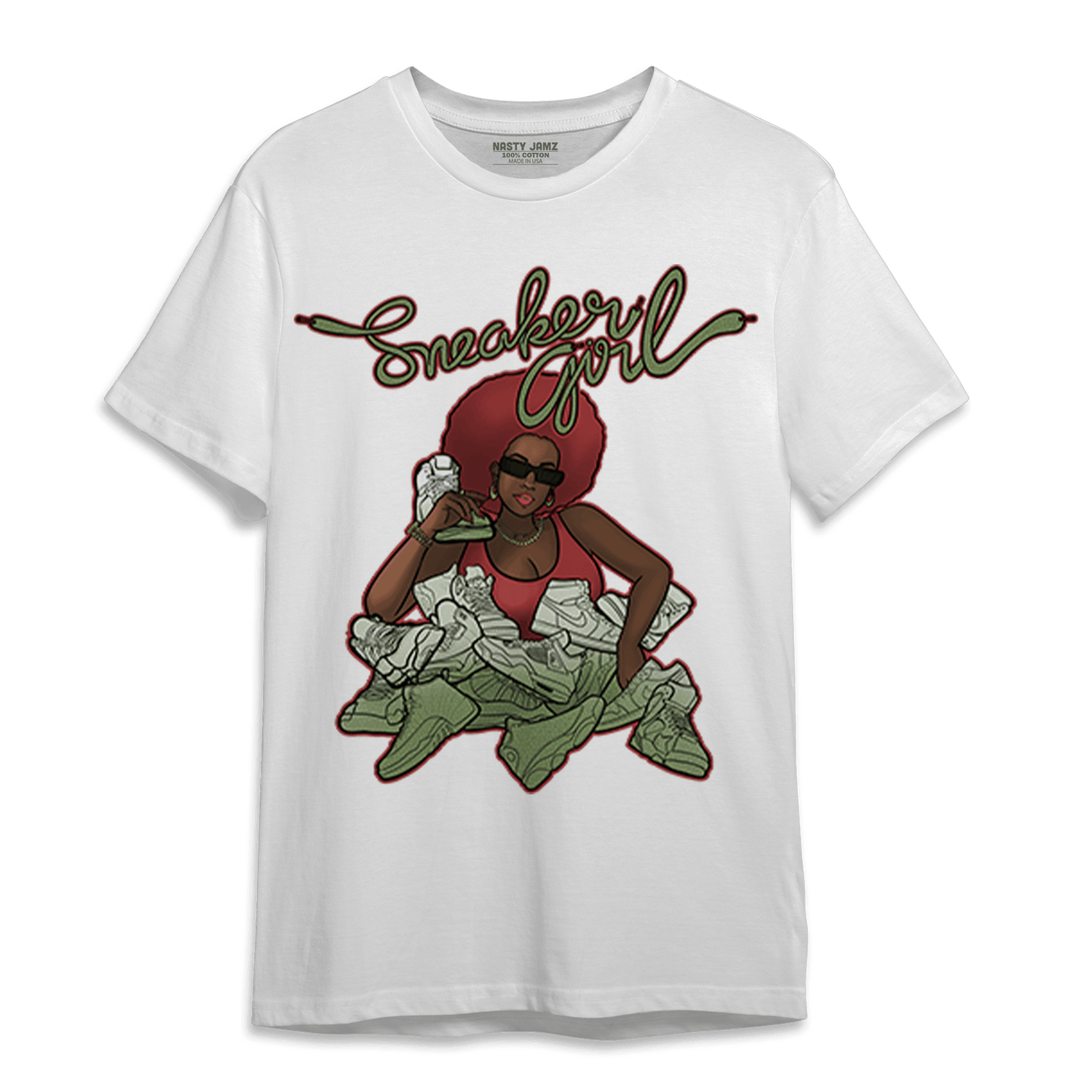 OG Low Year Of The Dragon 1s T Shirt Match Sneaker Girl - NastyJamz