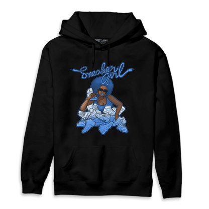 University Blue Toe 1s Hoodie Match Sneaker Girl - NastyJamz