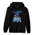 University Blue Toe 1s Hoodie Match Sneaker Girl - NastyJamz