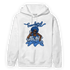 University Blue Toe 1s Hoodie Match Sneaker Girl - NastyJamz