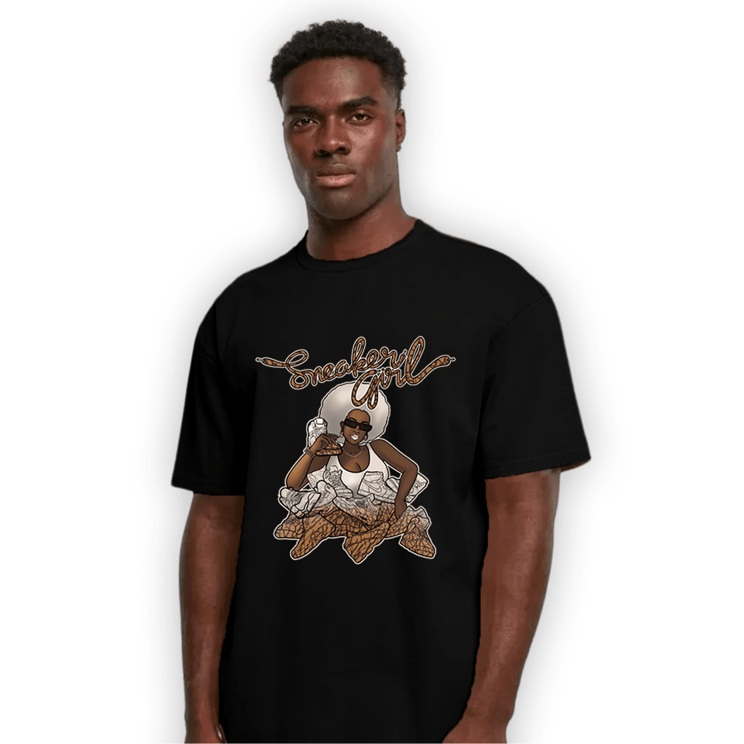 Palomino 3s T Shirt Match Sneaker Girl - NastyJamz