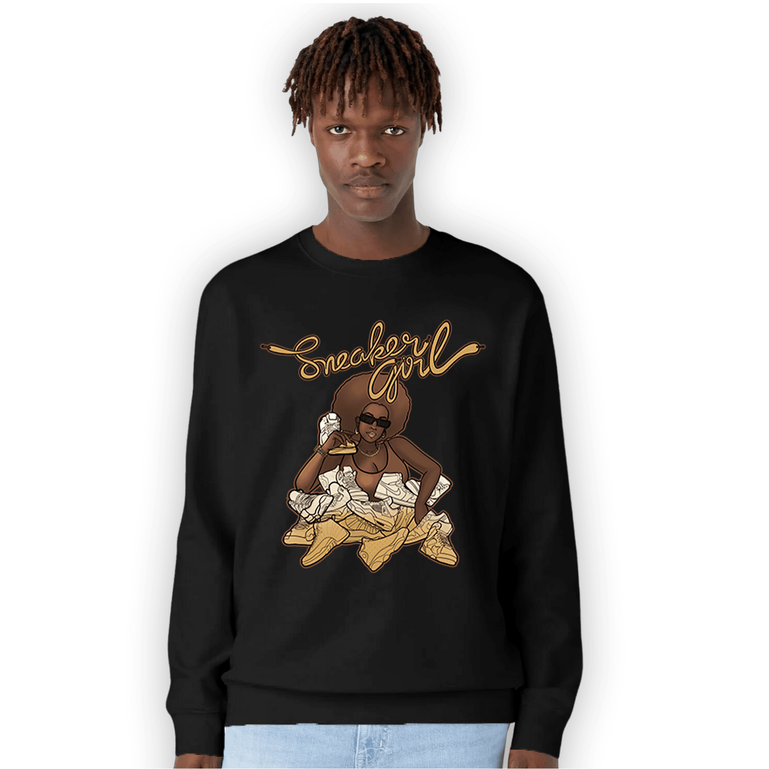 Cacao Wow 4s Sweatshirt Match Sneaker Girl - NastyJamz