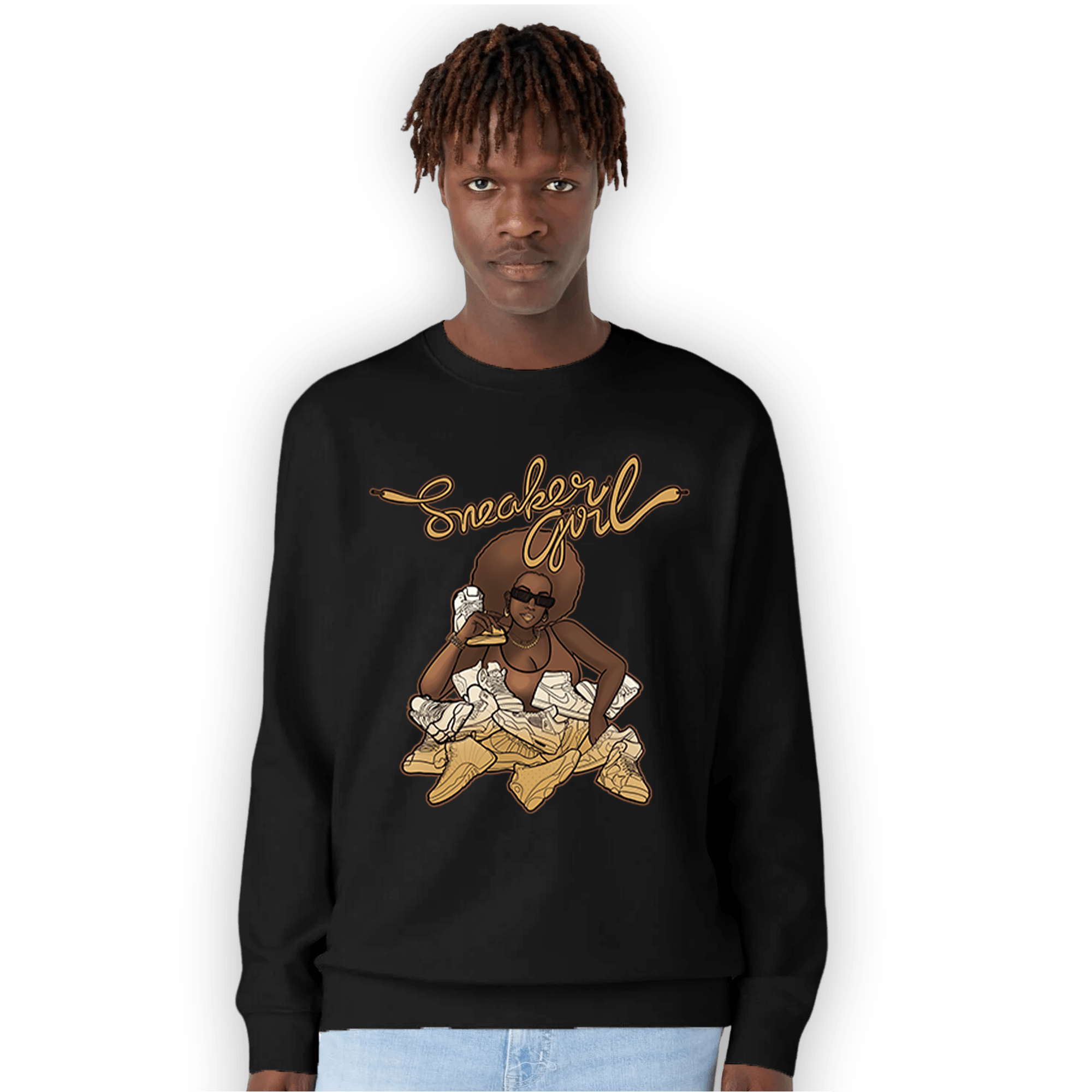 Cacao Wow 4s Sweatshirt Match Sneaker Girl - NastyJamz