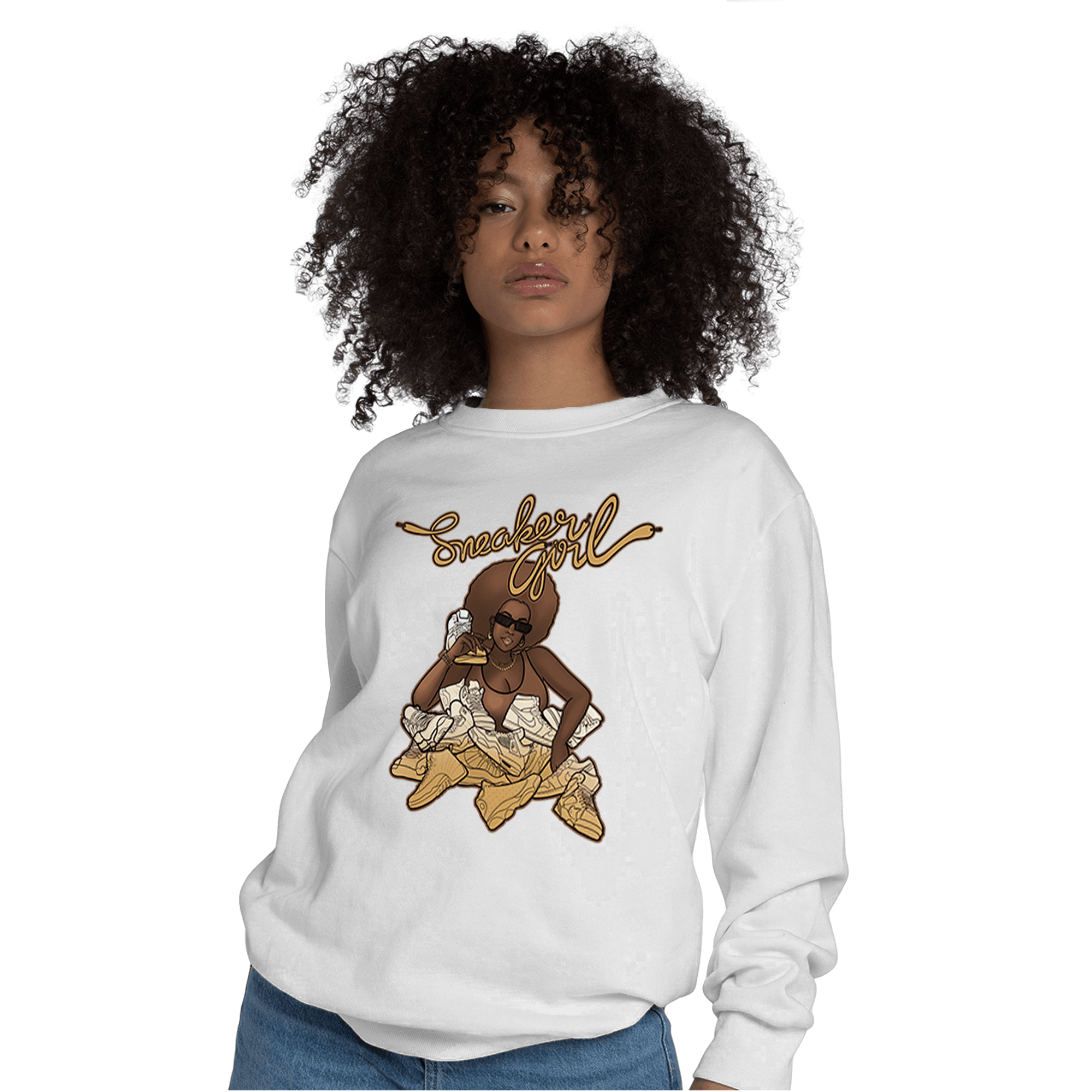 Cacao Wow 4s Sweatshirt Match Sneaker Girl - NastyJamz