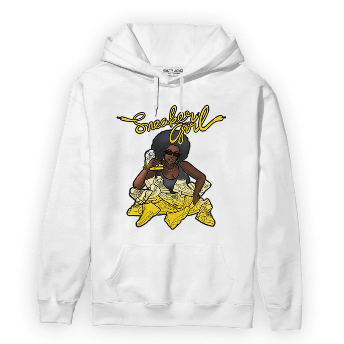Thunder 4s Hoodie Match Sneaker Girl - NastyJamz