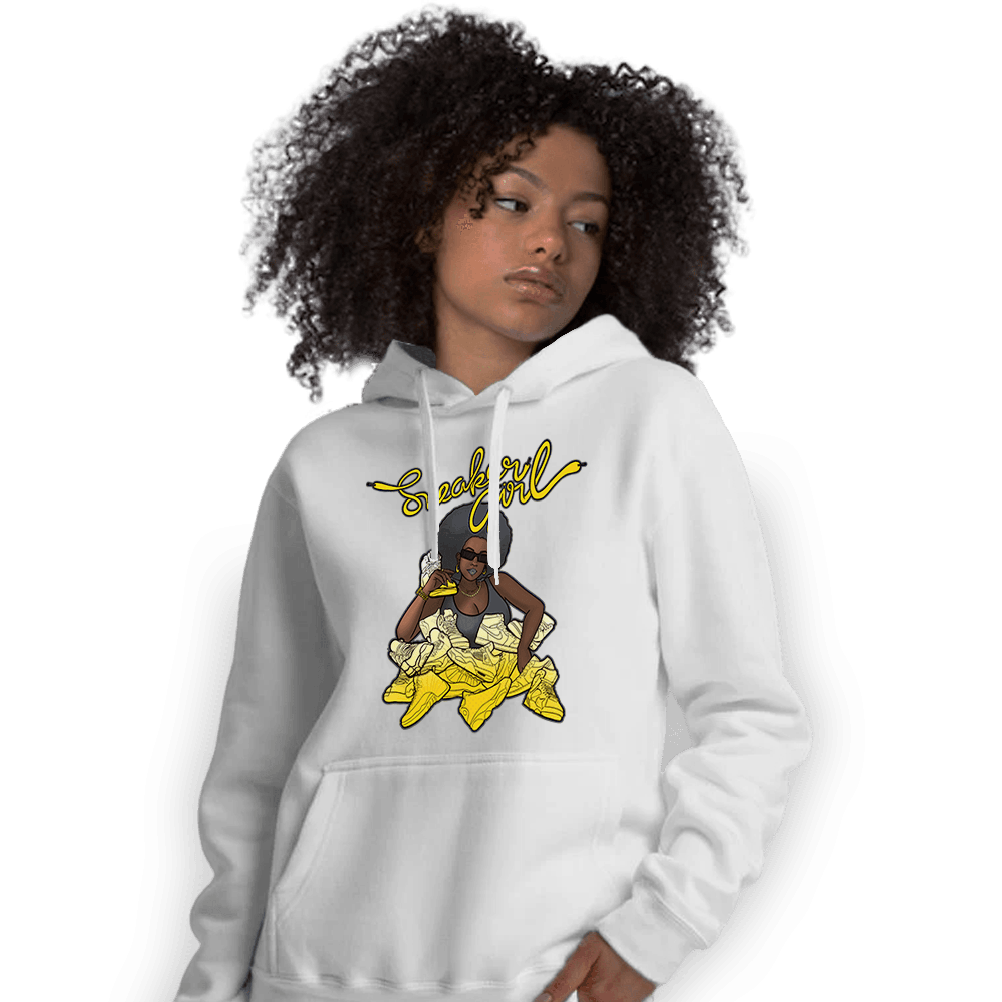 Thunder 4s Hoodie Match Sneaker Girl - NastyJamz