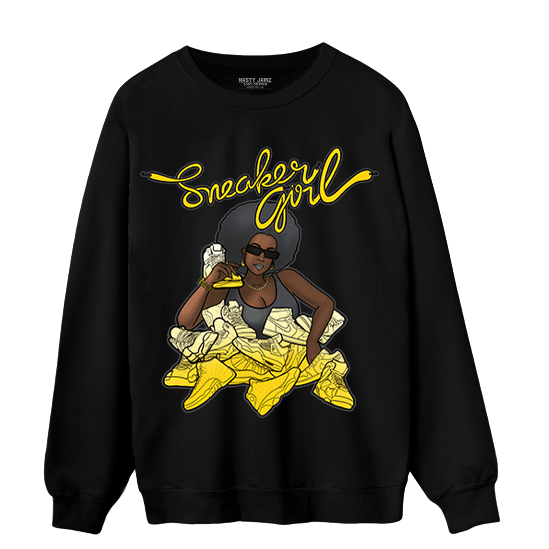 Thunder 4s Sweatshirt Match Sneaker Girl - NastyJamz