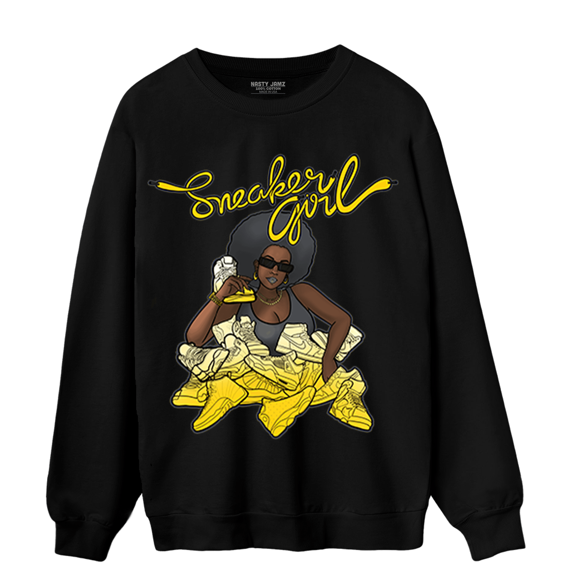 Thunder 4s Sweatshirt Match Sneaker Girl - NastyJamz