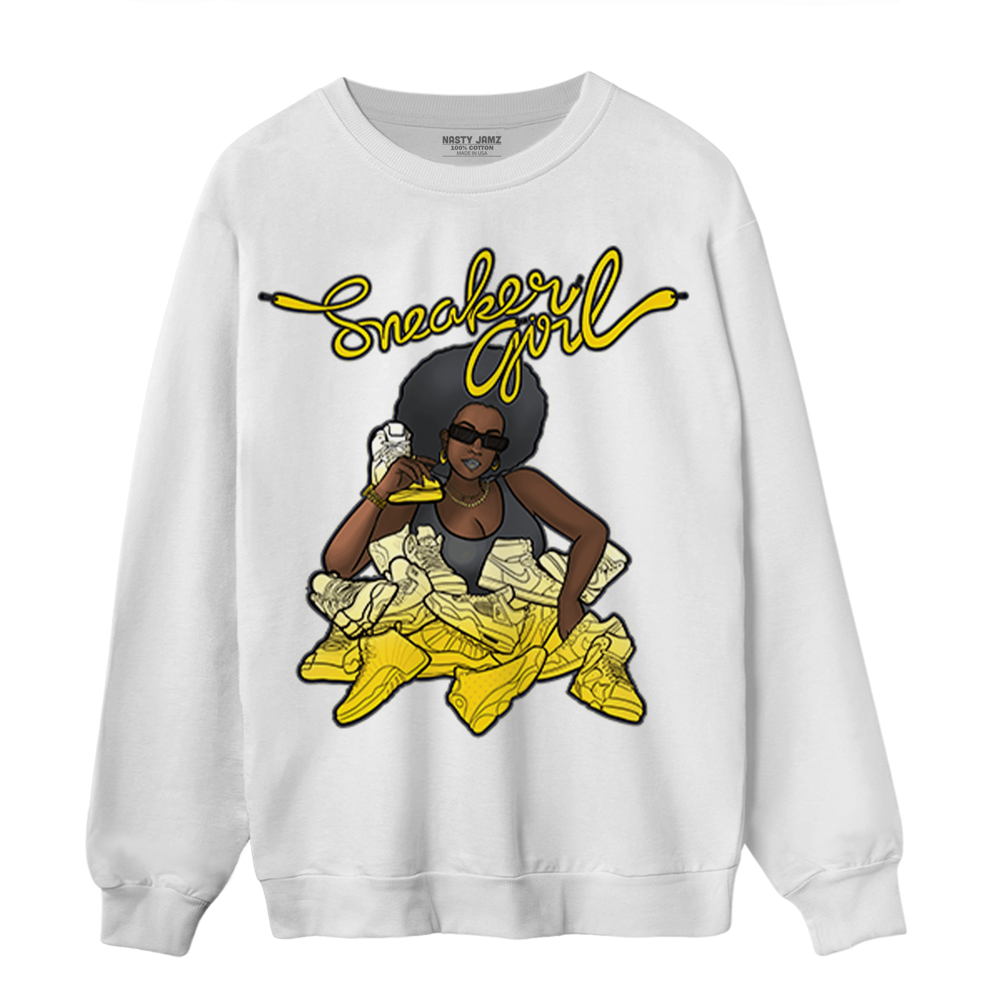 Thunder 4s Sweatshirt Match Sneaker Girl - NastyJamz