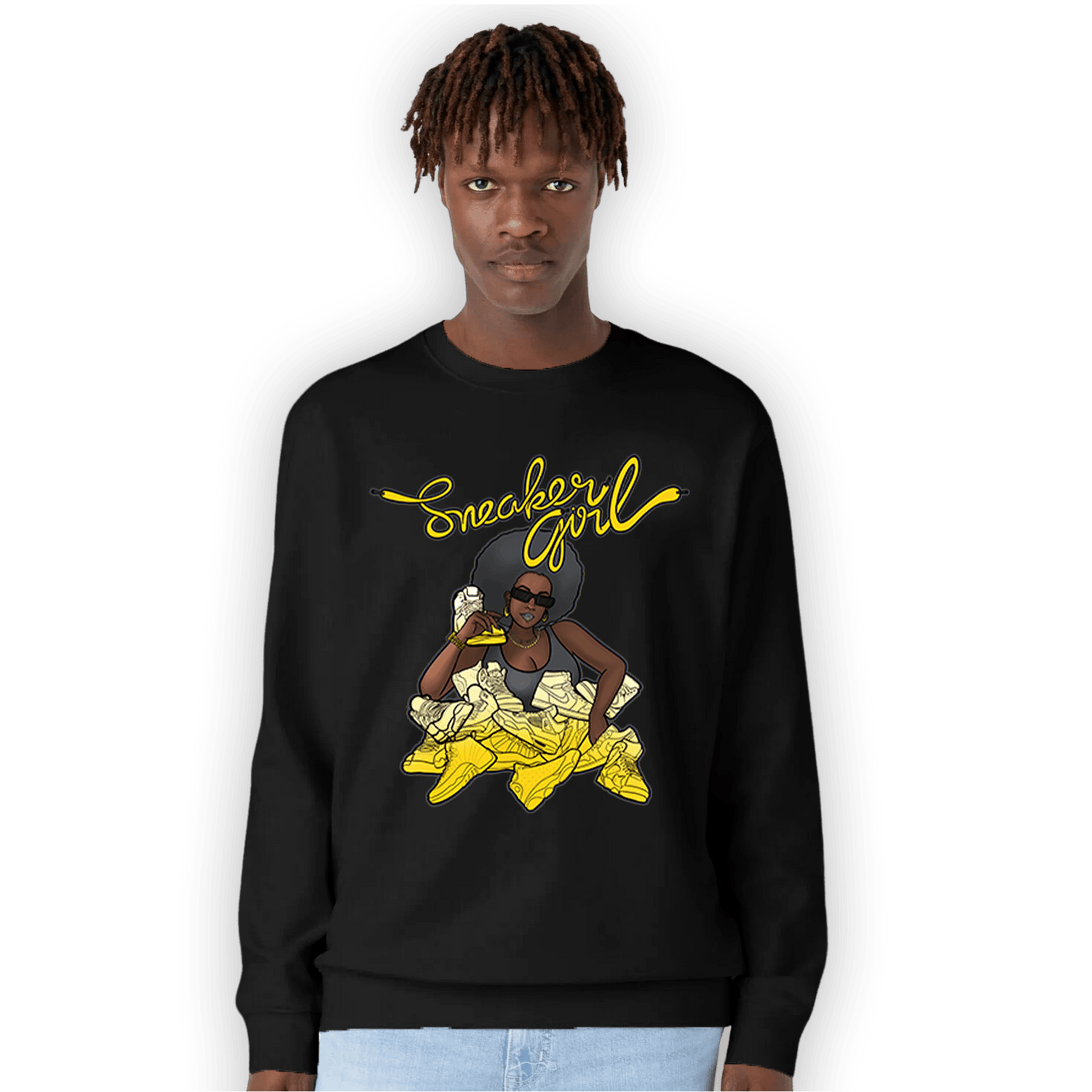 Thunder 4s Sweatshirt Match Sneaker Girl - NastyJamz