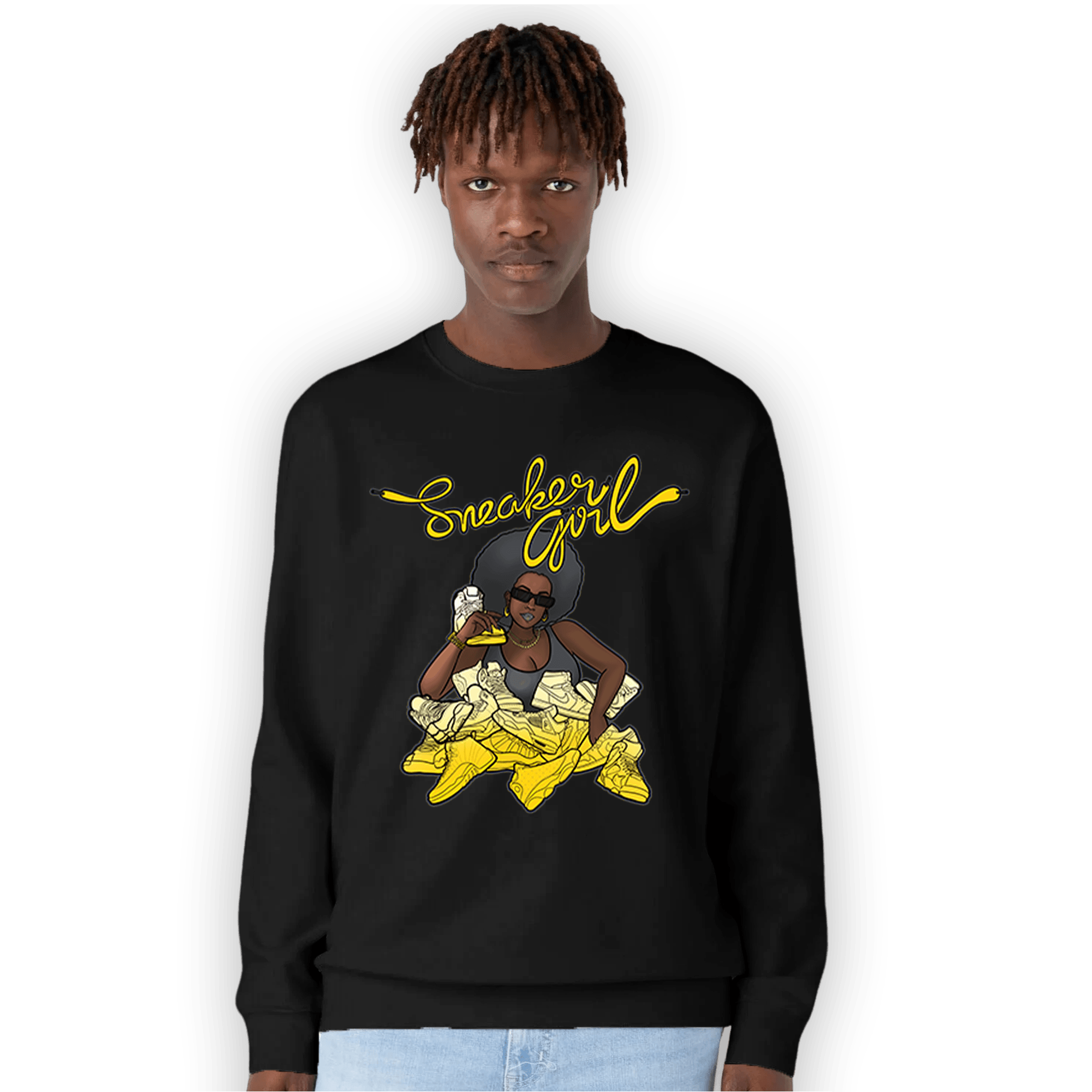 Thunder 4s Sweatshirt Match Sneaker Girl - NastyJamz