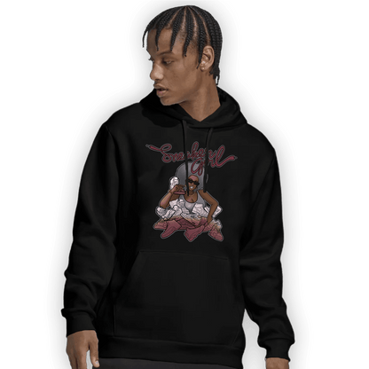 Burgundy 5s Hoodie Match Sneaker Girl - NastyJamz