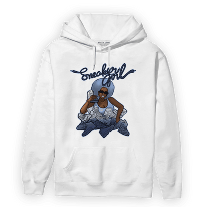 Midnight Navy 5s Hoodie Match Sneaker Girl - NastyJamz