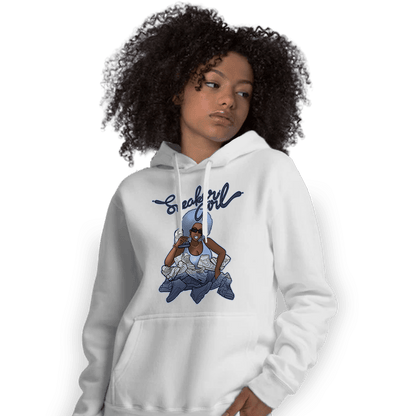 Midnight Navy 5s Hoodie Match Sneaker Girl - NastyJamz