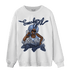 Midnight Navy 5s Sweatshirt Match Sneaker Girl - NastyJamz