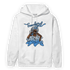 University Blue 5s Hoodie Match Sneaker Girl - NastyJamz