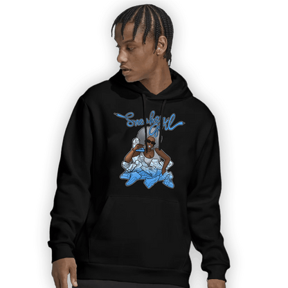 University Blue 5s Hoodie Match Sneaker Girl - NastyJamz