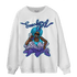 Aqua 6s Sweatshirt Match Sneaker Girl - NastyJamz