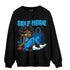 Powder Blue 9s Sweatshirt Match Sneaker Girl Selfmade - NastyJamz