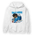 Powder Blue 9s Hoodie Match Sneaker Girl Selfmade - NastyJamz