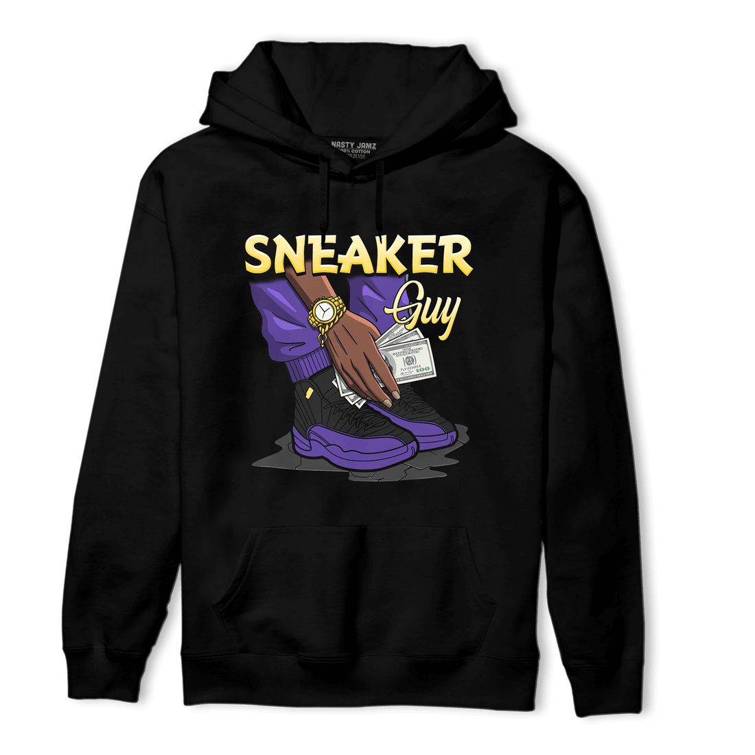 Field Purple 12s Hoodie Match Sneaker Guy - NastyJamz