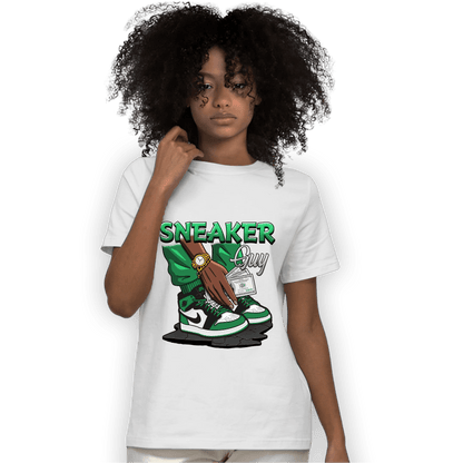 Celtic Lucky Green 1s T Shirt Match Sneaker Guy - NastyJamz