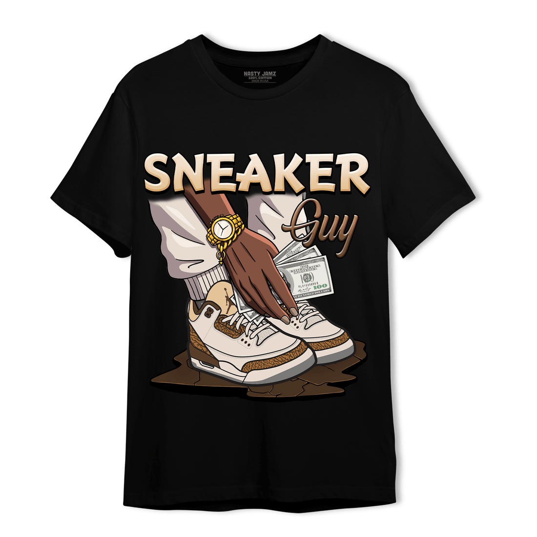Palomino 3s T Shirt Match Sneaker Guy - NastyJamz