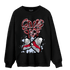 Cherry 11s Sweatshirt Match Sneaker Love Sick - NastyJamz