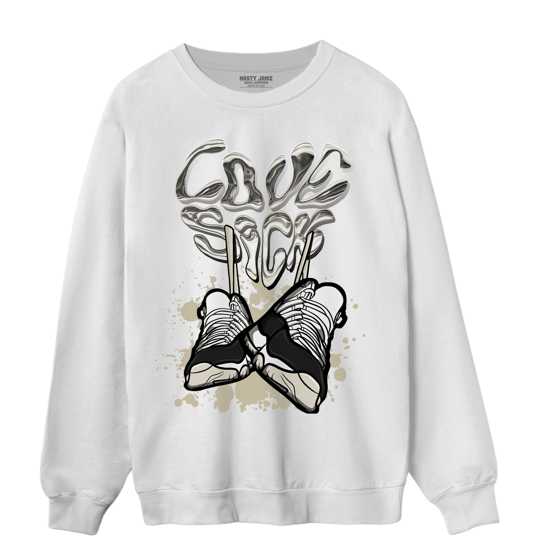 Gratitude 11s Sweatshirt Match Sneaker Love Sick - NastyJamz
