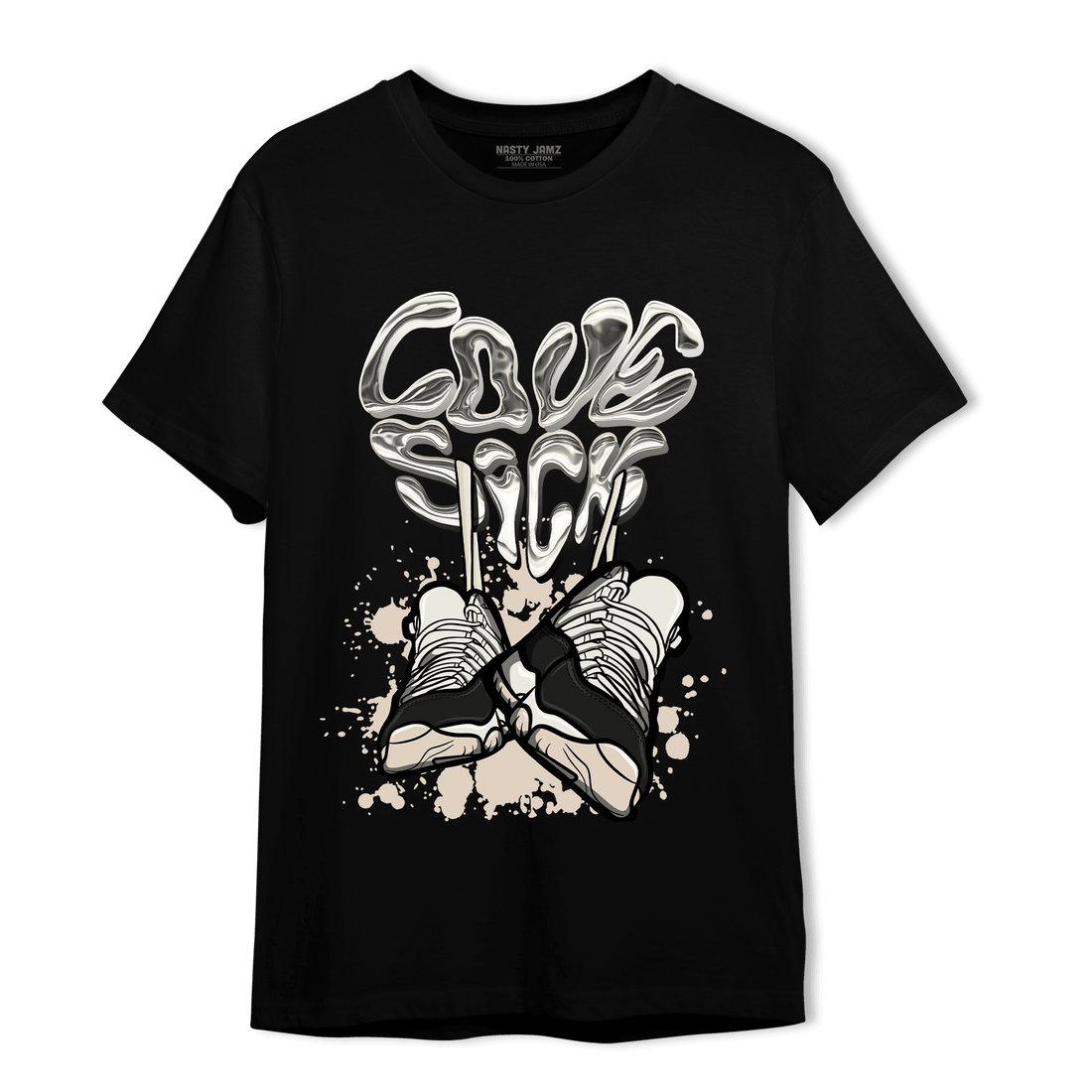 Neapolitan 11s T Shirt Match Sneaker Love Sick - NastyJamz