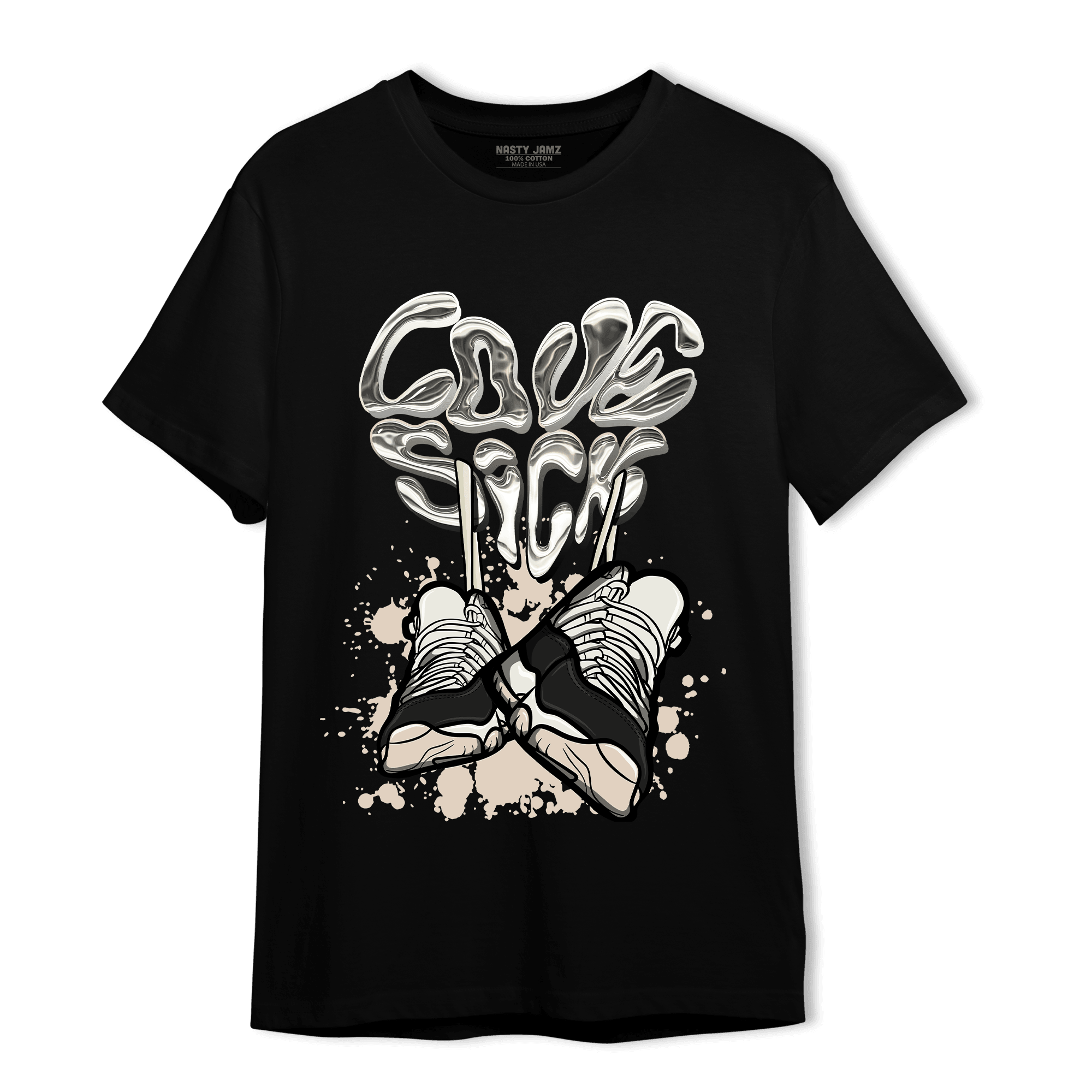 Neapolitan 11s T Shirt Match Sneaker Love Sick - NastyJamz
