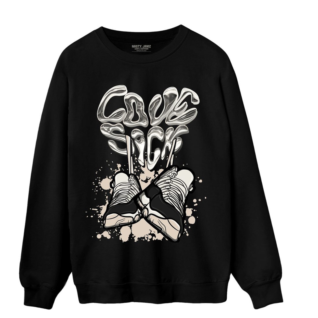 Neapolitan 11s Sweatshirt Match Sneaker Love Sick - NastyJamz