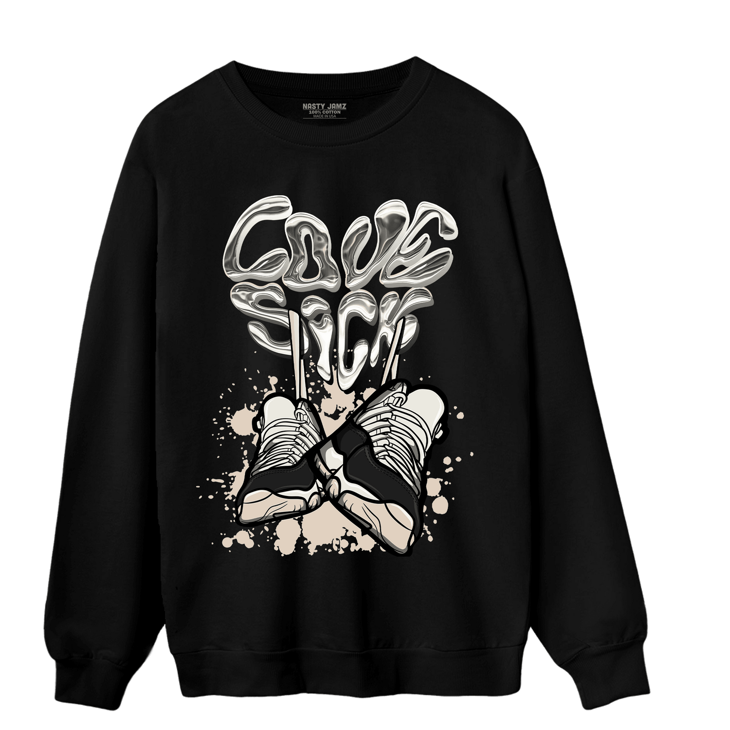 Neapolitan 11s Sweatshirt Match Sneaker Love Sick - NastyJamz