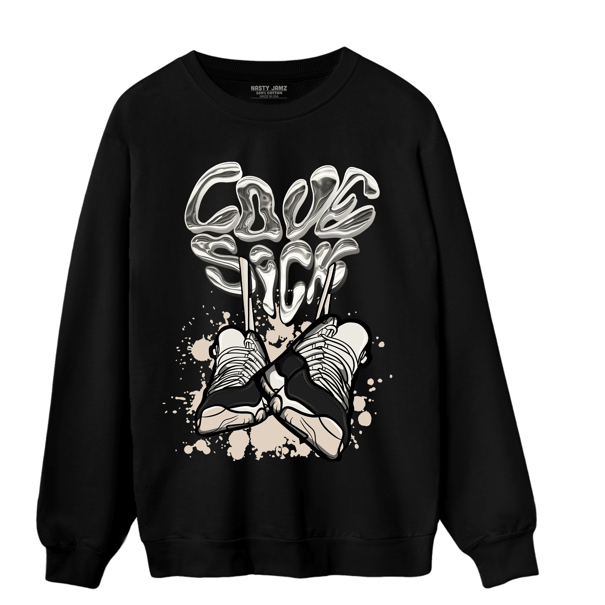 Neapolitan 11s Sweatshirt Match Sneaker Love Sick - NastyJamz