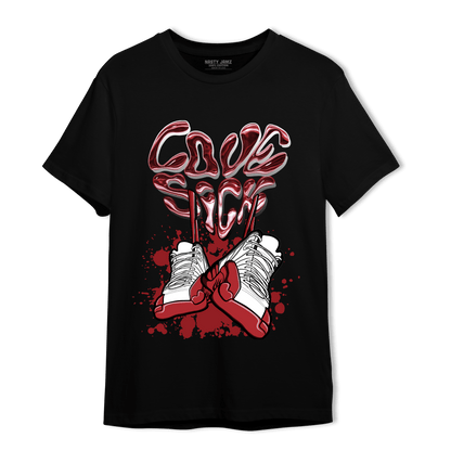 Cherry 12s T Shirt Match Sneaker Love Sick - NastyJamz