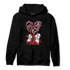 Cherry 12s Hoodie Match Sneaker Love Sick - NastyJamz