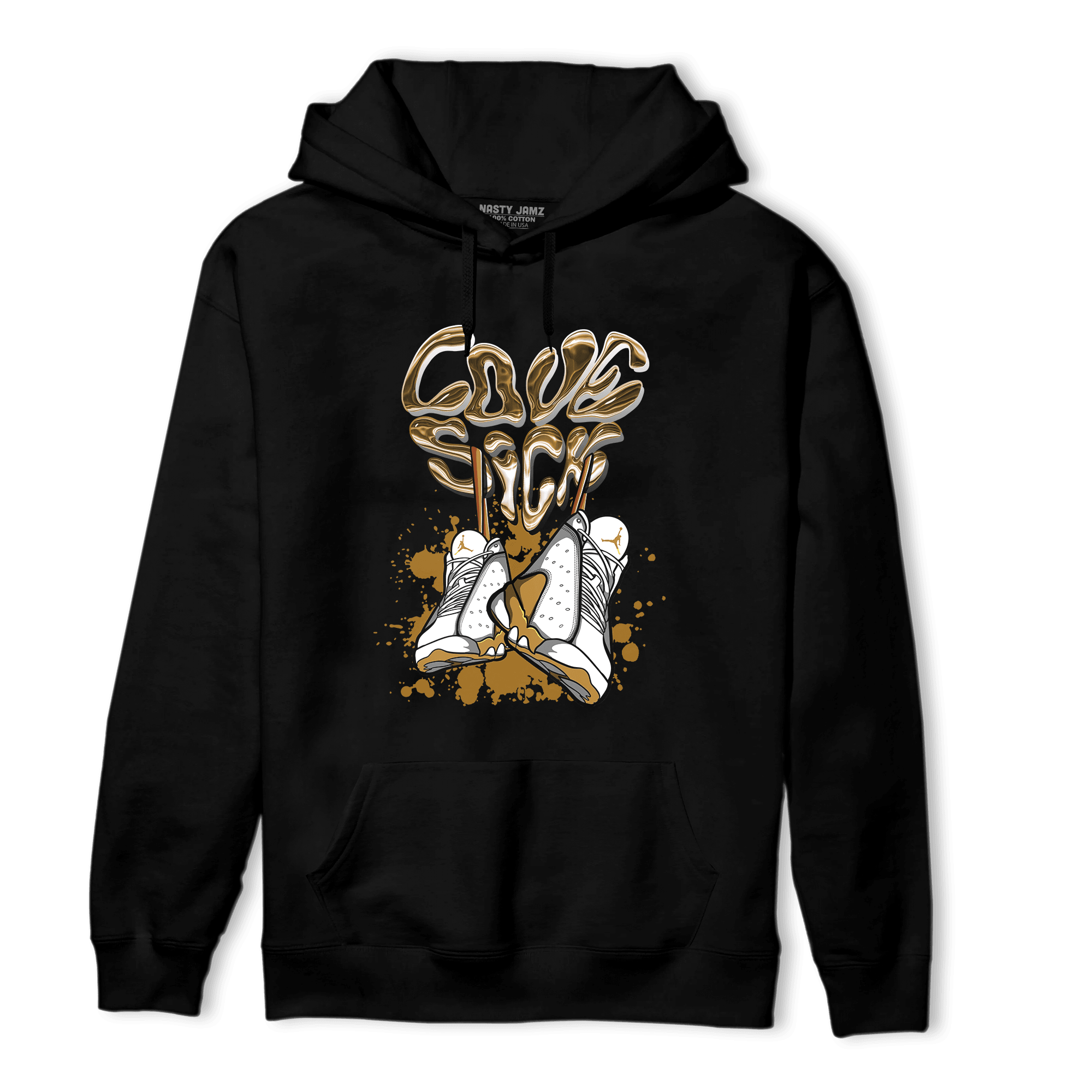 Wheat 13s Hoodie Match Sneaker Love Sick - NastyJamz