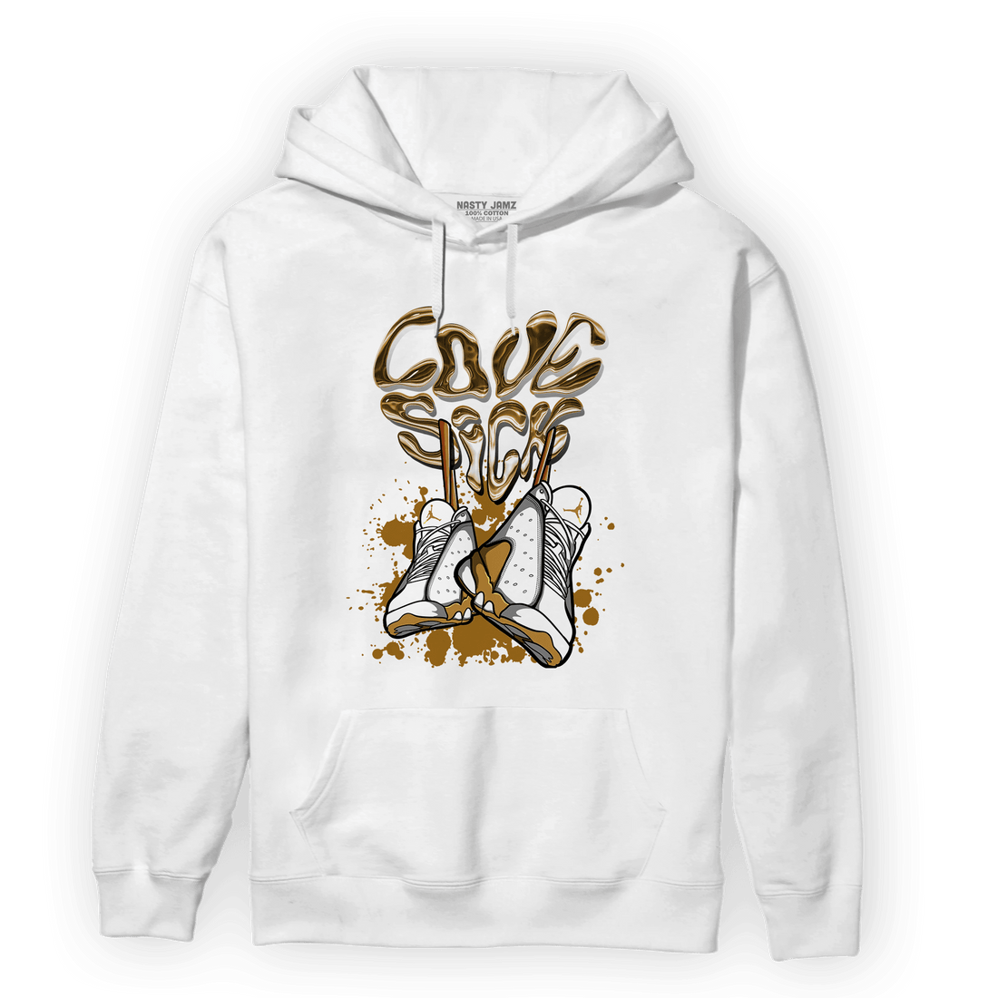 Wheat 13s Hoodie Match Sneaker Love Sick - NastyJamz
