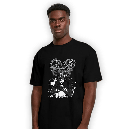 Black White 14s T Shirt Match Sneaker Love Sick - NastyJamz