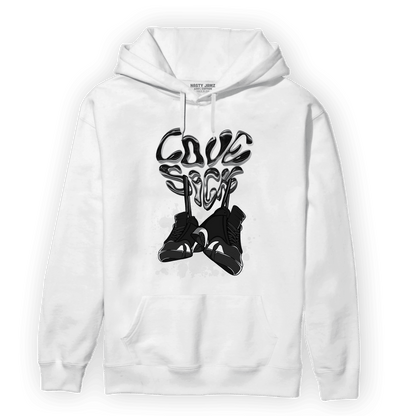 Black White 14s Hoodie Match Sneaker Love Sick - NastyJamz