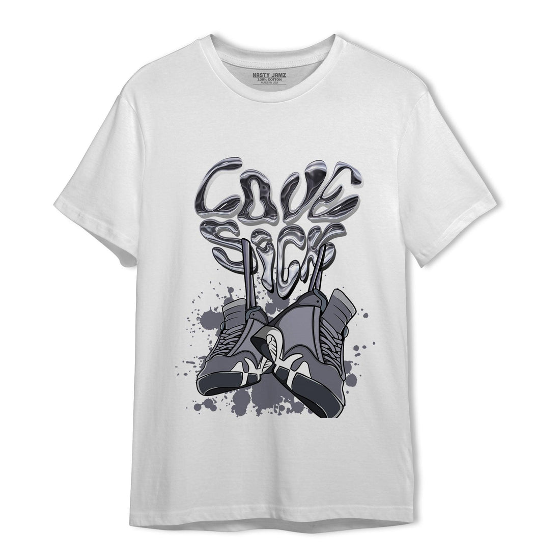 Stealth 14s T Shirt Match Sneaker Love Sick - NastyJamz