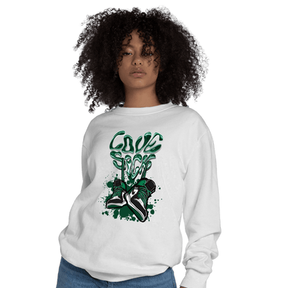 Celtic Lucky Green 1s Sweatshirt Match Sneaker Love Sick - NastyJamz