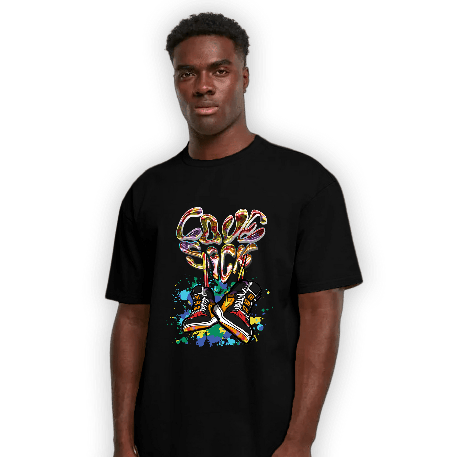 Mid GS Six Championships 1s T Shirt Match Sneaker Love Sick - NastyJamz