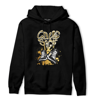 Mid SE Black Gold 1s Hoodie Match Sneaker Love Sick - NastyJamz