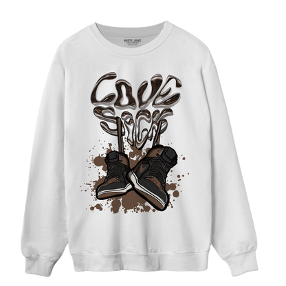 Palomino 1s Sweatshirt Match Sneaker Love Sick - NastyJamz