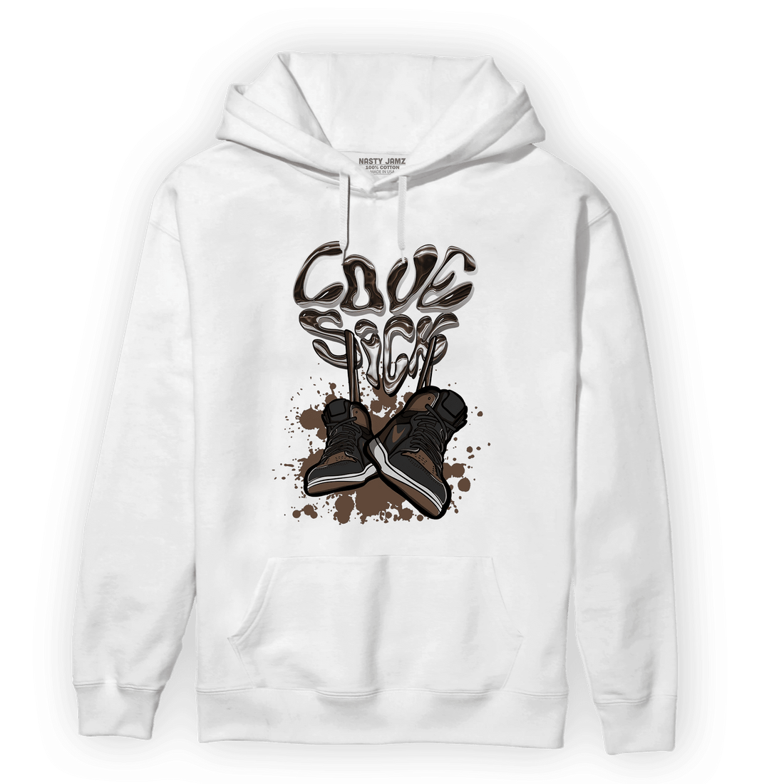 Palomino 1s Hoodie Match Sneaker Love Sick - NastyJamz